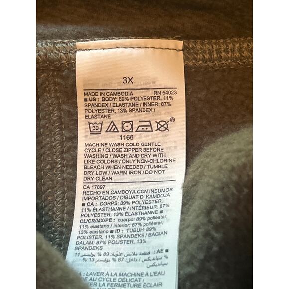 NWT Old Navy Plus Size Green Leggings Ultracoze Go-Dry Breathable Size 3X - Picture 5 of 7